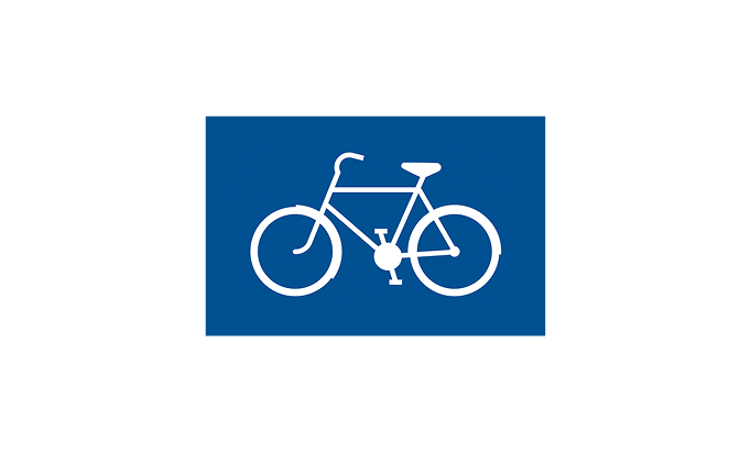 Cykel och moped klass II vägmärken | symboler | s8 | cykel och moped klass II | öva körkortsteori online | körteori